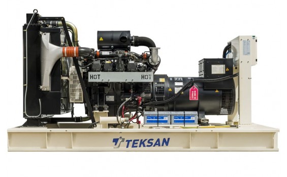 Дизельный генератор Teksan TJ450DW5L открытый